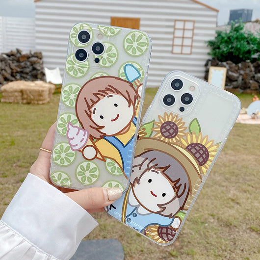 Funda Transparente de Girasol para Teléfono - Diseño Moderno y Lindo - Image 7