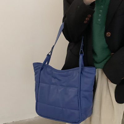 Bolso Tote Verde para Mujer - Diseño Minimalista de Gran Capacidad