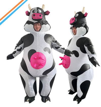 Disfraz Inflable Vaca Bobo - Traje Divertido para Fiestas y Festivales - Image 6