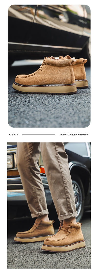 Botas de Ante Canguro Genuino - Estilo Martens Premium para Hombre - Image 12