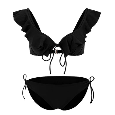 Traje de Baño Negro con Sosén Armado - Image 7