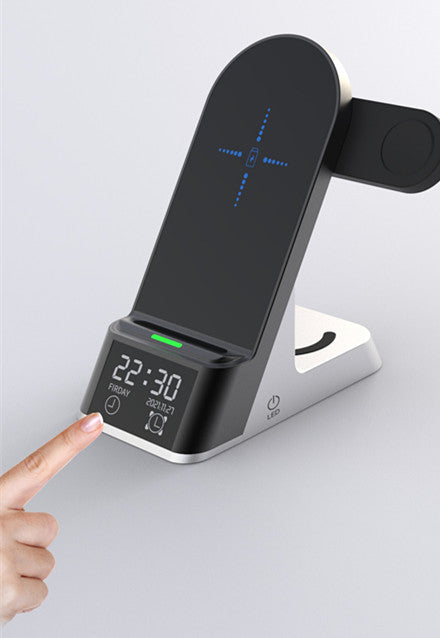 Cargador Inalámbrico Multifuncional Creative H35 con Reloj Despertador - Image 12