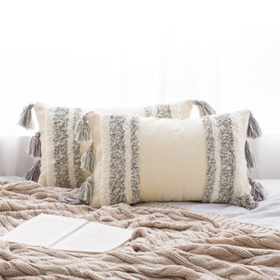 Cojín Decorativo Tufted Canvas con Relleno Acolchado - Image 10