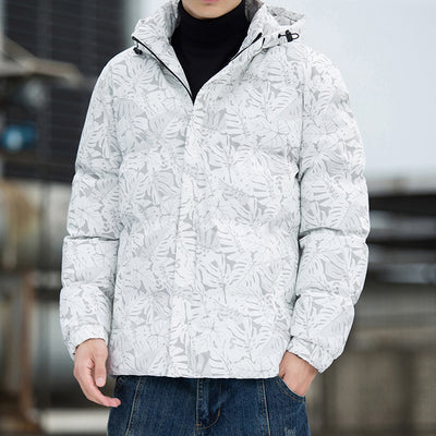 Chaqueta Acolchada de Plumón Grueso para Hombre - Image 6