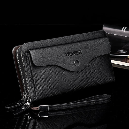 Billetera Larga de Negocios para Hombre - Diseño Casual Elegante