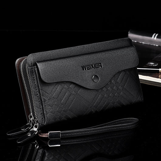 Billetera Larga de Negocios para Hombre - Diseño Casual Elegante