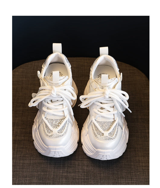 Zapatos Deportivos con Plantilla Elevadora y Detalles Brillantes para Mujer - Image 15