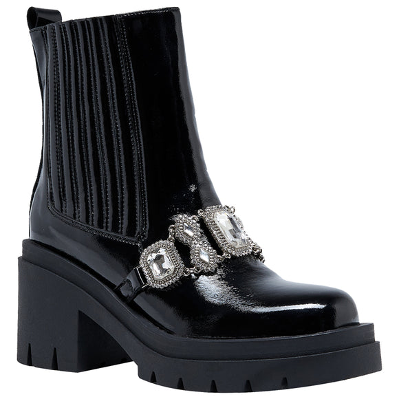Botas Knight de Tacón Alto con Suela Gruesa para Mujer