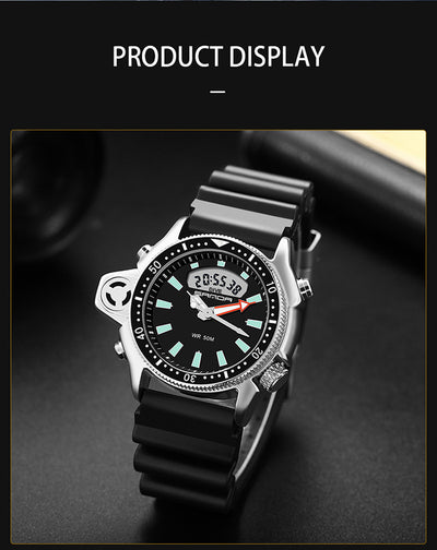 Reloj Deportivo Multifuncional Resistente al Agua con Esfera Grande - Image 26