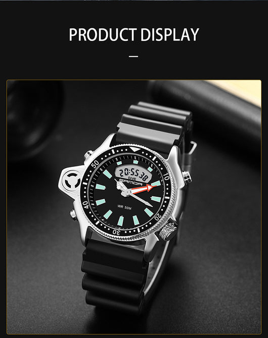 Reloj Deportivo Multifuncional Resistente al Agua con Esfera Grande - Image 26