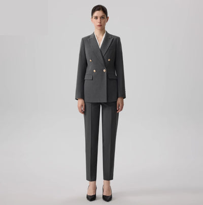 Traje de Negocio para Mujer - Conjunto Camisa y Pantalón Primavera Verano - Image 6