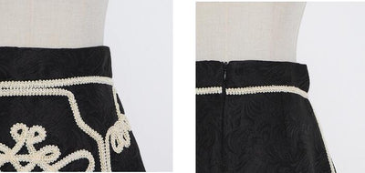 Falda A-línea de Cintura Alta Elegante y Versátil - Image 3