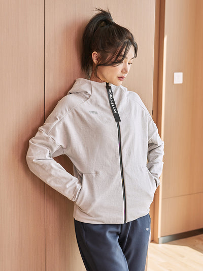 Chamarra Deportiva Mujer Quick Dry con Capucha y Cierre - Image 5