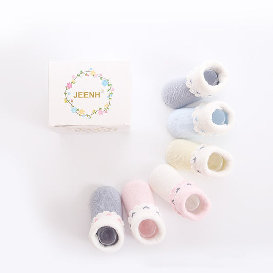 Calcetines Infantiles Otoño con Puño Suelto - Comodidad Total para Bebés - Image 2