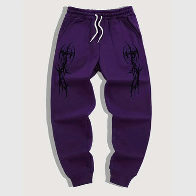 Pantalones de Chándal Hombre con Cintura Elástica y Estampado - Image 7