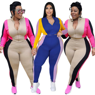 Conjunto Deportivo con Chaqueta y Pantalón de Contraste - Image 4