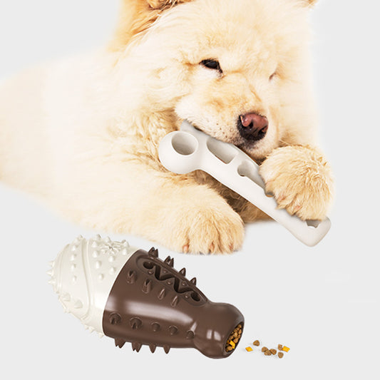 Juguete Limpiador Dental para Perros con Forma de Pata de Pavo