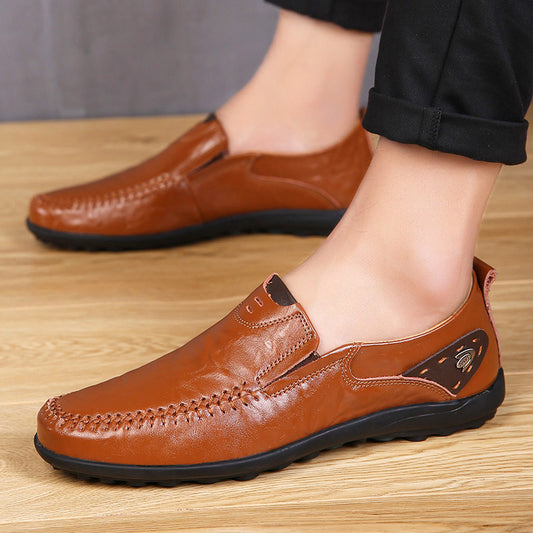 Zapatos de Cuero Casuales Cómodos para Negocios