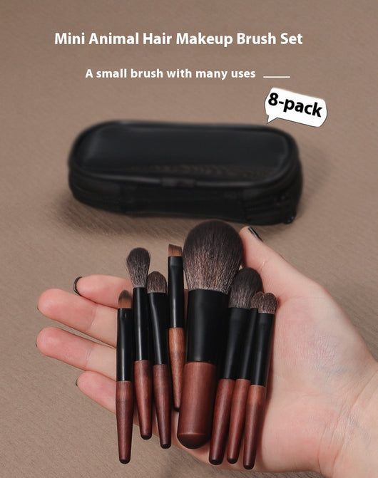 Kit Portátil de Brochas de Maquillaje Compacto para Viajes - Image 15