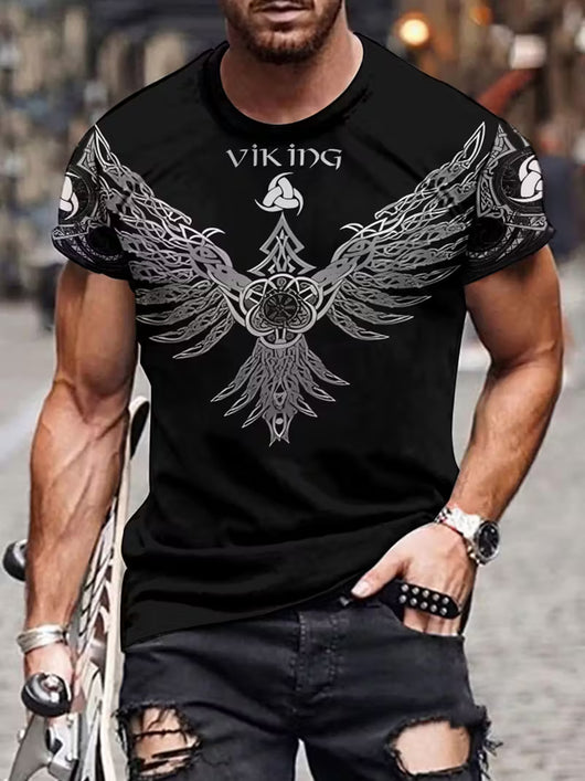 Playera Casual para Hombre con Estampado Digital 3D - Image 17