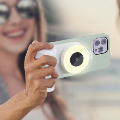 Luz de Relleno LED Magnética Plegable para Móvil sin Cables - Image 9