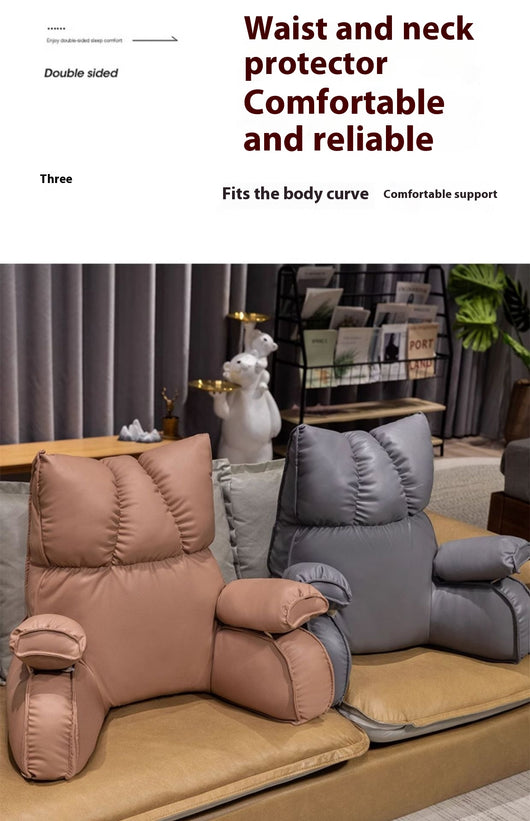 Cojín de Soporte Lumbar con Diseño de Pata de Gato - Funda Removible y Lavable - Image 24
