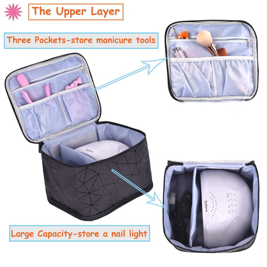 Bolsa Organizadora de Esmaltes Doble Capa Impermeable - Image 19