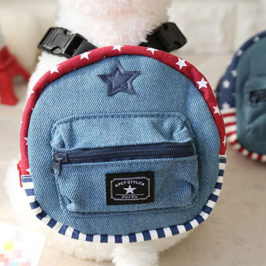 Mochila Escolar Denim para Mascotas - Image 7