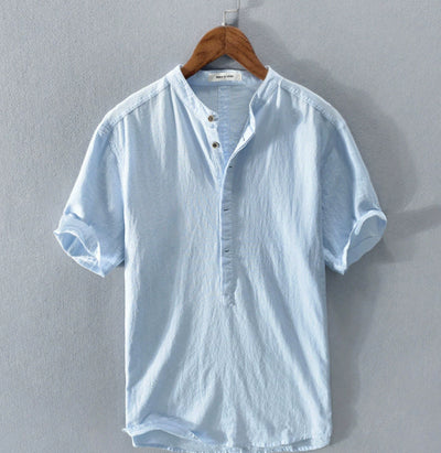 Camiseta Retro Japonesa Suelta Estilo Fashion para Hombre - Image 11