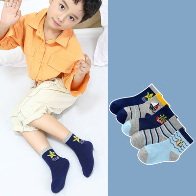 Calcetines Cálidos de Algodón para Niños y Niñas - Image 23
