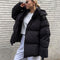 Abrigo Suelto de Algodón para Mujer - Chaqueta Cómoda y Versátil