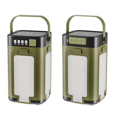 Lámpara Solar Camping Plegable de Cuatro Hojas - Image 13