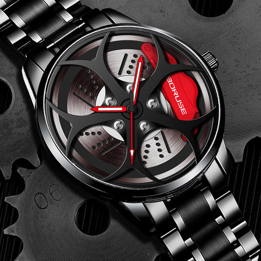 Reloj de Acero Inoxidable para Hombre con Esfera Luminosa - Image 30