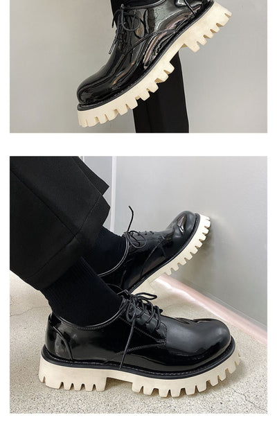 Zapatos de Charol Bajo Premium con Plataforma - Image 7