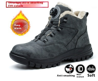 Botas de Seguridad Altas para Hombre - Protección Antiaplastamiento y Antipunción Todo Año - Image 6
