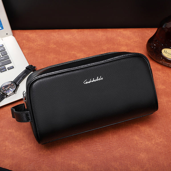 Cartera Clutch de Cuero para Hombre - Bolsa Organizadora Premium