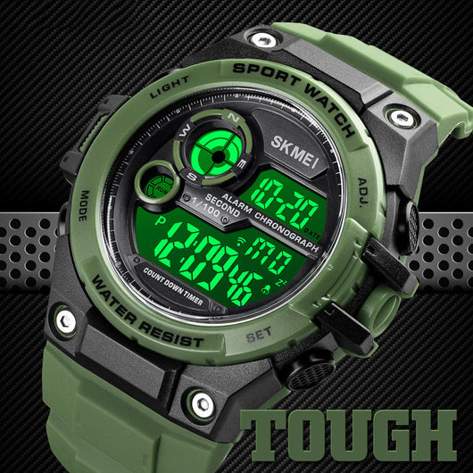Reloj Deportivo Multifunción Impermeable con Luz Nocturna - Image 3