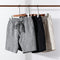 Shorts de Lino para Hombre Cintura Media Cómodos y Versátiles