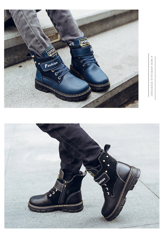 Zapatos Cálidos para Niño en Algodón con Forro de Terciopelo - Image 9