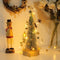 Christmas Tree Snowflake Bell 2M 20 Lamp Battery Warm White