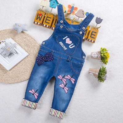 Pantalones Vaqueros con Tirantes para Niños y Niñas - Image 11