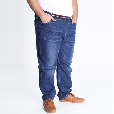 Jeans Talla Grande Cintura Elástica Holgados Modernos - Image 8