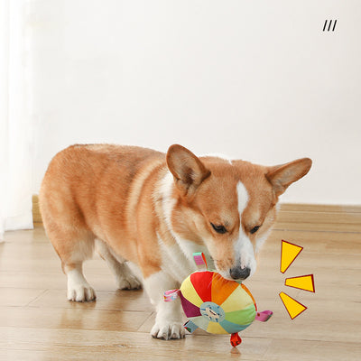 Discos Voladores Interactivos para Perros con Sonido y Peluche Resistente - Image 7