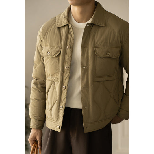 Chaqueta de Plumón de Pato Premium para Hombre - Otoño e Invierno - Image 2