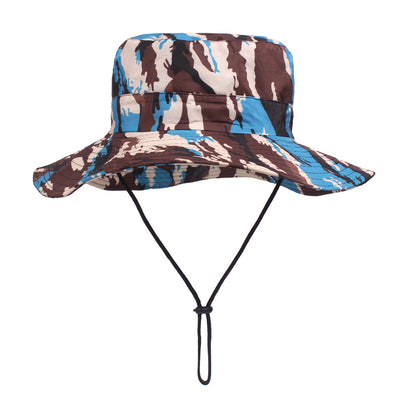 Gorro de Pesca con Ala Ancha Camuflaje para Pesca y Montaña - Image 3
