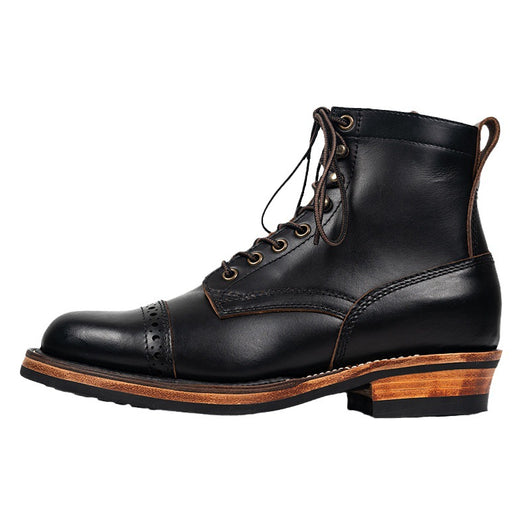Botas de Cuero Genuino para Hombre - Estilo Trabajo Otoño Invierno - Image 6