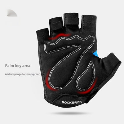 Guantes de Ciclismo Medio Dedo Antideslizantes y Transpirables Unisex - Image 3