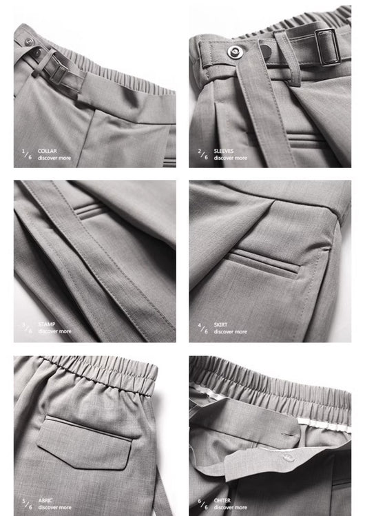 Shorts Rectos de Moda Japonesa para Verano - Image 6