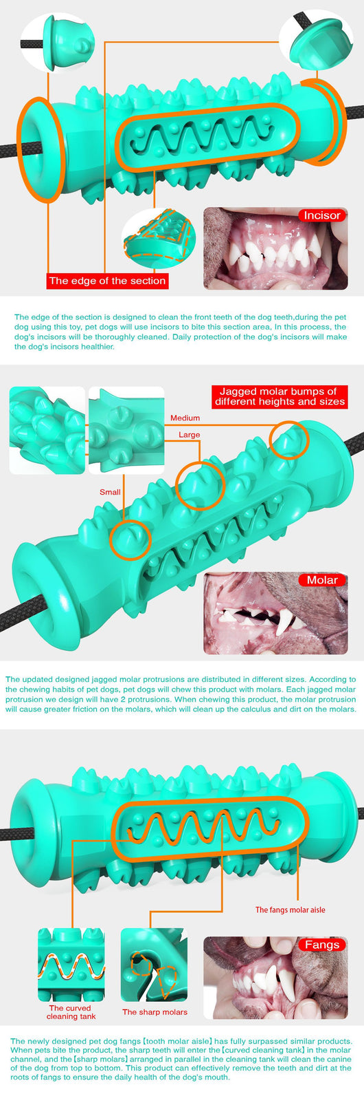 Juguete Interactivo Doble Ventosa para Perros con Masajeador Dental - Image 8