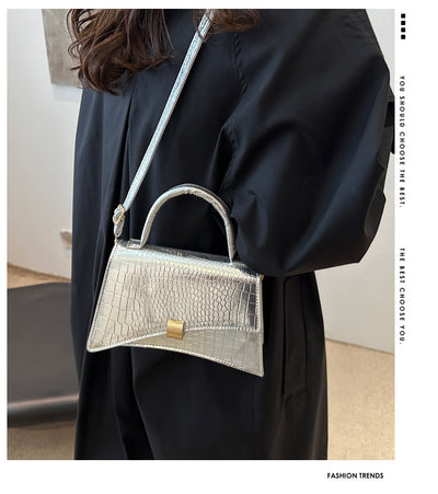 Bolso de Cuero PU Texturizado Casual para Mujer - Diseño Minimalista - Image 27